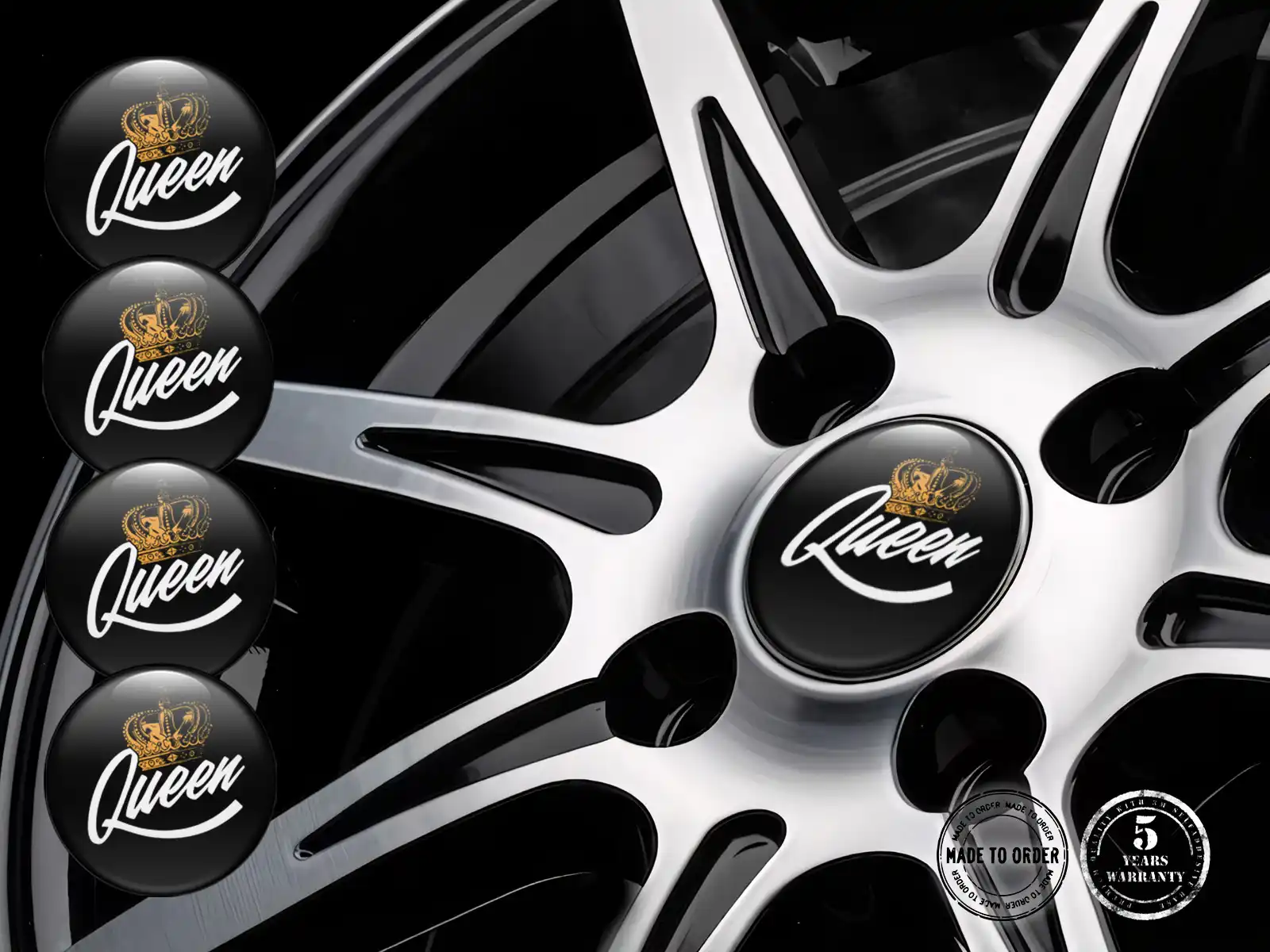 Sticker dome Custom Look Premium Labels for Vehicles